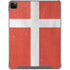 Denmark Flag Distressed iPad Cases
